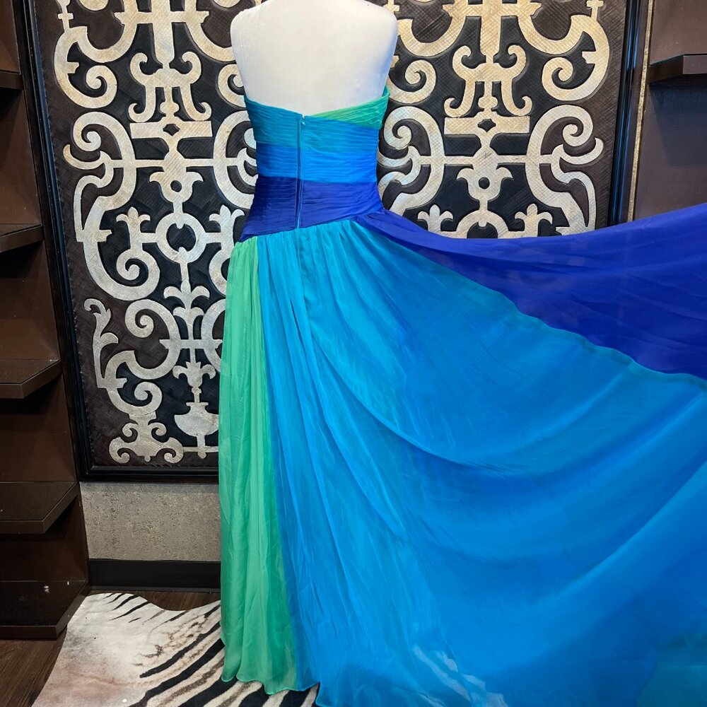 Light In The Box Color Block Jewel Halter Grown - image 6